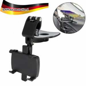 Universal 360° Auto KFZ HandyHalterung FürSmartphone Clamp Halter Armaturenbrett