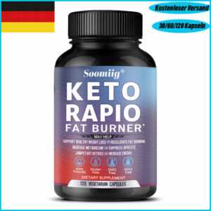 KETO BURN - Appetitzügler & extrem schnell abnehmen ohne Hunger 30/60/120Kapseln