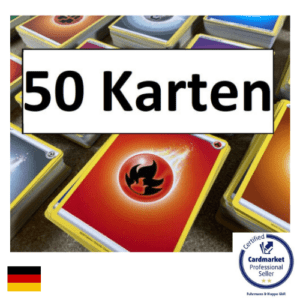 50 Pokemon Energie Karten Deutsch Sammlung | Geschenk