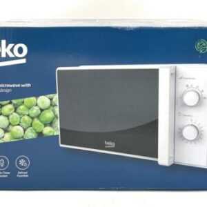 Beko MOC 20100 SFB Mikrowelle silber Solo 20L 700W Timer max. 30 min 5 Stufen