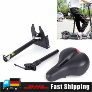 Faltbarer sto d mpfender Sitz E-Scooter verstellbarer Skateboard-Sattel DHL