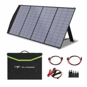 ALLPOWERS Faltbare Solarpanel 18V Solar ladegerät Solarmodul für Powerstation RV