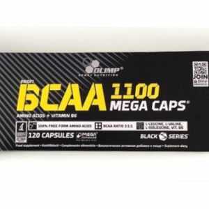 (100,85€/kg)Olimp - BCAA 1100 Mega Caps 120 Kapseln BCAA Aminosäuren