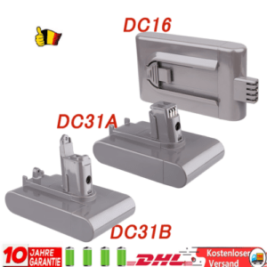 Für Dyson DC16 5.0Ah 21.6V Li-ion Batterie Akku DC16 Root 6 DC16 Pink BP01 4.0AH