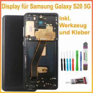 MH Bildschirm Für Samsung Galaxy S20 5G SM-G981 LCD TouchScreen Display + TOOL