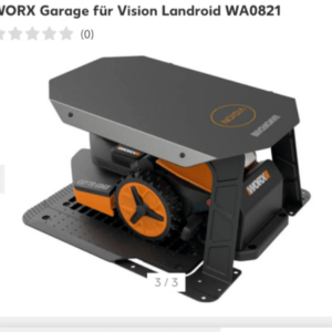 Mähroboter Garage Worx Landroid Vision "NEU"