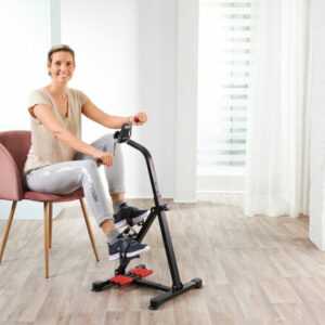 Heimtrainer Armtrainer Fitnessrad Heimtraining Fahrrad LCD Cardio Senioren Stuhl