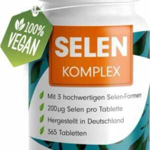 Selen hochdosiert 365x Selen 200µg Tabletten - Selen Komplex