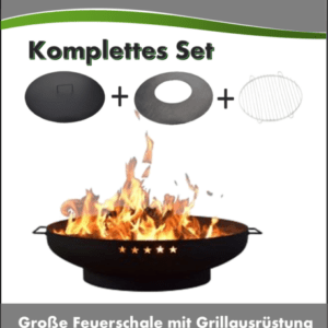 Feuerschale Feuerstelle Garten Terrasse  Feuerkorb Lagerfeuer Feuer Grill BBQ