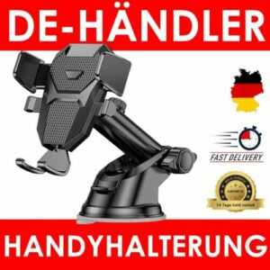 Handyhalterung Auto Handy Halterung Saugnapf Kfz Smartphone Halter Clipperhalter