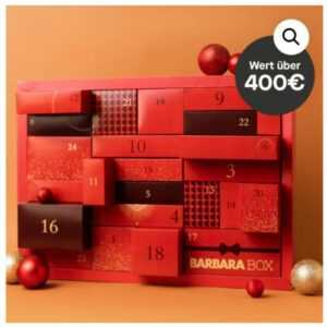 Barbara Box Adventskalender 2023 NEU und OVP, NEUPREIS 119,99 Euro