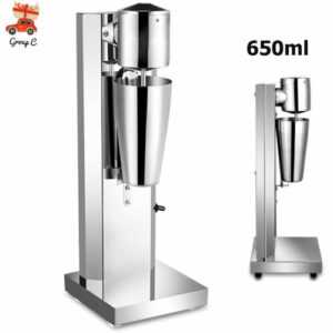 180W Barmixer Standmixer Milchshaker Eiweiß Shaker Drink Cocktail Mixer 650ml