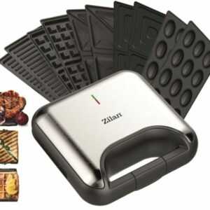 5in1 Kontaktgrill Waffeleisen Sandwichmaker Panini Elektrogrill Kontakt Grill