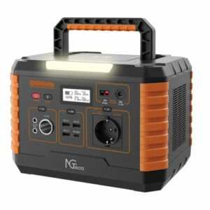 NGTECO Tragbare Powerstation 1000W Max Camping Solarspeicher Strom