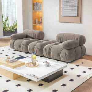 Modulares Ecksofa 2024 – Modernes Schlafsofa mit Ottomane und Couch-Elementen