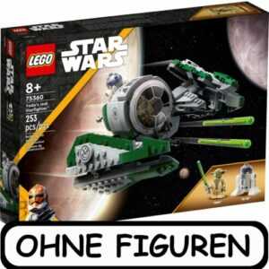 LEGO STAR WARS YODAS JEDI STARFIGHTER AUS SET 75360 NUR RAUMSCHIFF OHNE FIGUREN