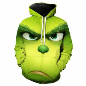 GRINCH - ABER GLÜCKLICH ! XMAS HATER HASSER WEIHNACHTEN SPASS FUN HOODIE