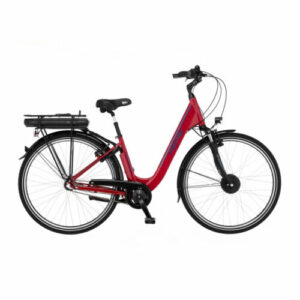 FISCHER City E-Bike Cita 1.0 rot RH 44 cm 28 Zoll 418 Wh Damen Fahrrad Rücktritt