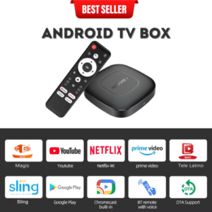 2024 Android Fire Tv Stick Box 12 ATV 8K HDR WIFI YouTube + Apps 5,2 BT