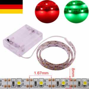 5V LED Stripe 2835 SMD Streifen Band Licht Leuchte Batterie Lichterkette IP65