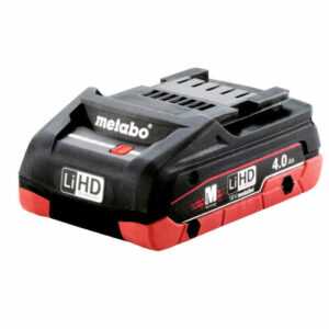 Metabo Akkupack LiHD 18 V, 4,0 Ah HD-Akku - ultimative Leistung kompaktes Format