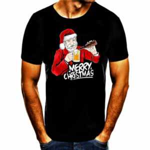 Merry Christmas Weihnachten mit Bier wie der Grinch :) T- Shirt Tshirt