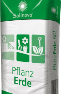 Solinova Pflanzerde 60 Liter, Blumenerde, Erde für Pflanzen