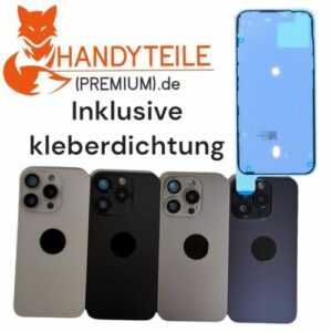 Akkudeckel Für iPhone 15 Pro Max Komplett Backcover Rückseite Top Alle Farben