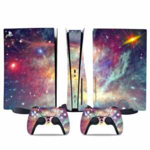 PS5 Playstation 5 Disk – Skin Cover Sticker Schutzfolie Aufkleber–Komplett Set