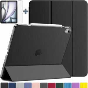 Lonfeid Schutzhülle + 9H Panzerfolie Glas für iPad Air 13 Zoll M2 2024 Case -3