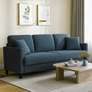 3-Sitzer Loungesofa Polstersofa mit Armlehnen Gästesofa Modern Couch 3er Sofa