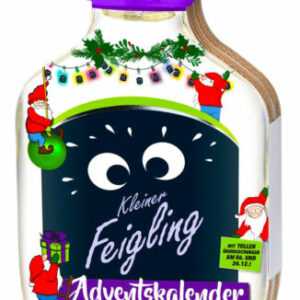 Kleiner Feigling Adventskalender, Weihnachtskalender 2023 - 24 x 0,02 Liter