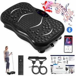 Professionell Vibrationsplatte Vibrationstrainer Fitness Rüttelplatte 99 Level