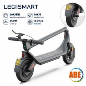 10" Elektro Scooter 350W Escooter Roller Elektroroller ABE Faltbar E-Scooter DE