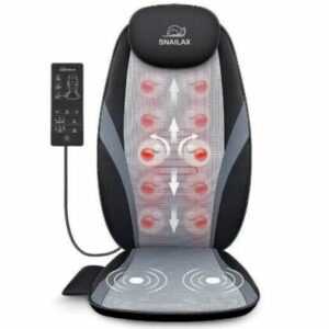 Snailax Massagesitzauflage Shiatsu Massageauflage Nacken Schulter Massage