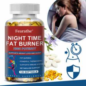 Fatburner-Kapseln zur Gewichtsabnahme und Fettverbrennung für die Nacht