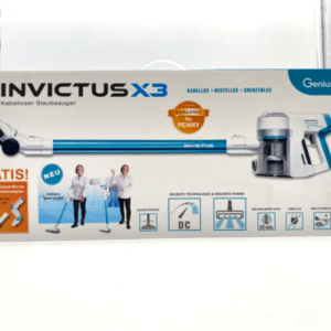 Akkustaubsauger Staubsauger Genius Invictus X3 Beutellos 150W LED Licht