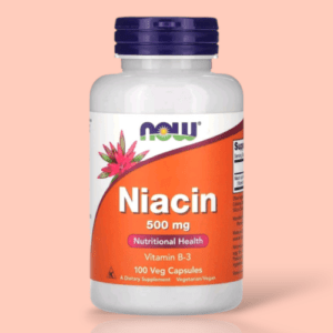 NOW Foods, Niacin, Ergänzungsmittel mit Niacin, 500 mg, 100 pflanzliche Kapseln