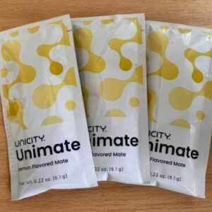 Unimate (Lemon) von Unicity - 3 Probierpäckchen