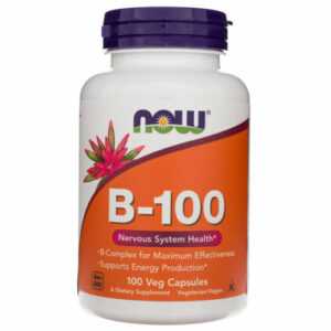 NOW FOODS Vitamin B-100 100 Kapseln