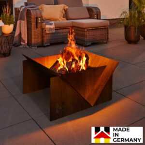 HOME DELUXE Feuerschale Feuerkorb Garten Terrasse Lagerfeuer Feuer Feuerstelle