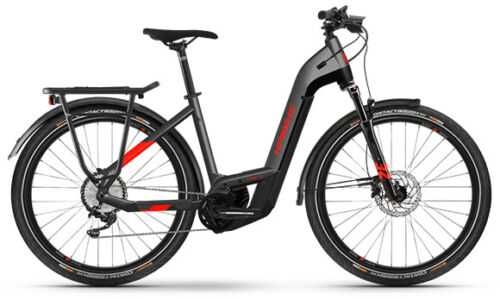 Haibike Trekking 9 LowStep 27,5" E-Bike Bosch 2022 i625 anthrazite/red RH 46 S