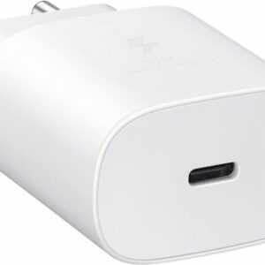 25W Adapter Samsung USB Type C White Fast Charger EP-TA800