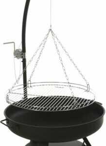 Ambiance Feuerschale Ø60 cm mit BBQ Grill Ø55 cm Metall