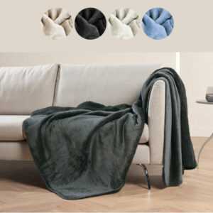 XXL Kuscheldecke dicke Wendedecke Sherpa-Fleece Flanell Decke