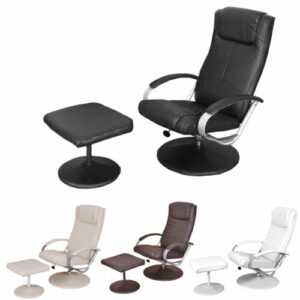 Relaxliege Relaxsessel Fernsehsessel N44 mit Hocker