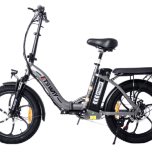 FTSWAY EBike Klapprad Elektrofahrrad 20 Zoll 3.0 Fat Reifen 250W/36V/11.2AH Grau