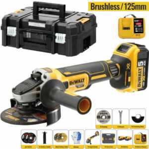 Akku Winkelschleifer 21V 125mm Trennschleifer Flex Schleifmaschine Für DEWALT !