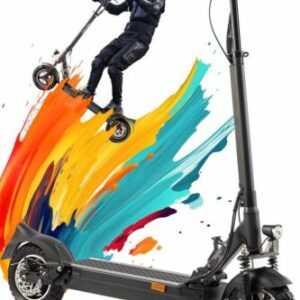 Y8-S E-Scooter mit Straßenzulassung 10 Zoll 500W Offroad Federung