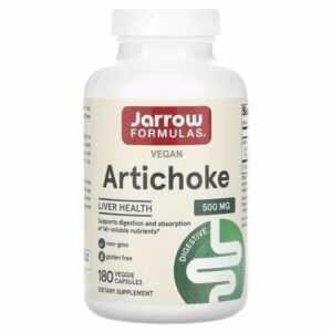 Jarrow Formulas, Artichoke, Artischocke, 500 mg, 180 pflanzliche Kapseln